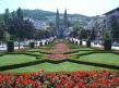 Unos bonitos jardines en Guimarães cerca de Oporto